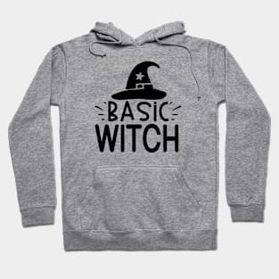 Basic Witch With Witch Hat Hoodie